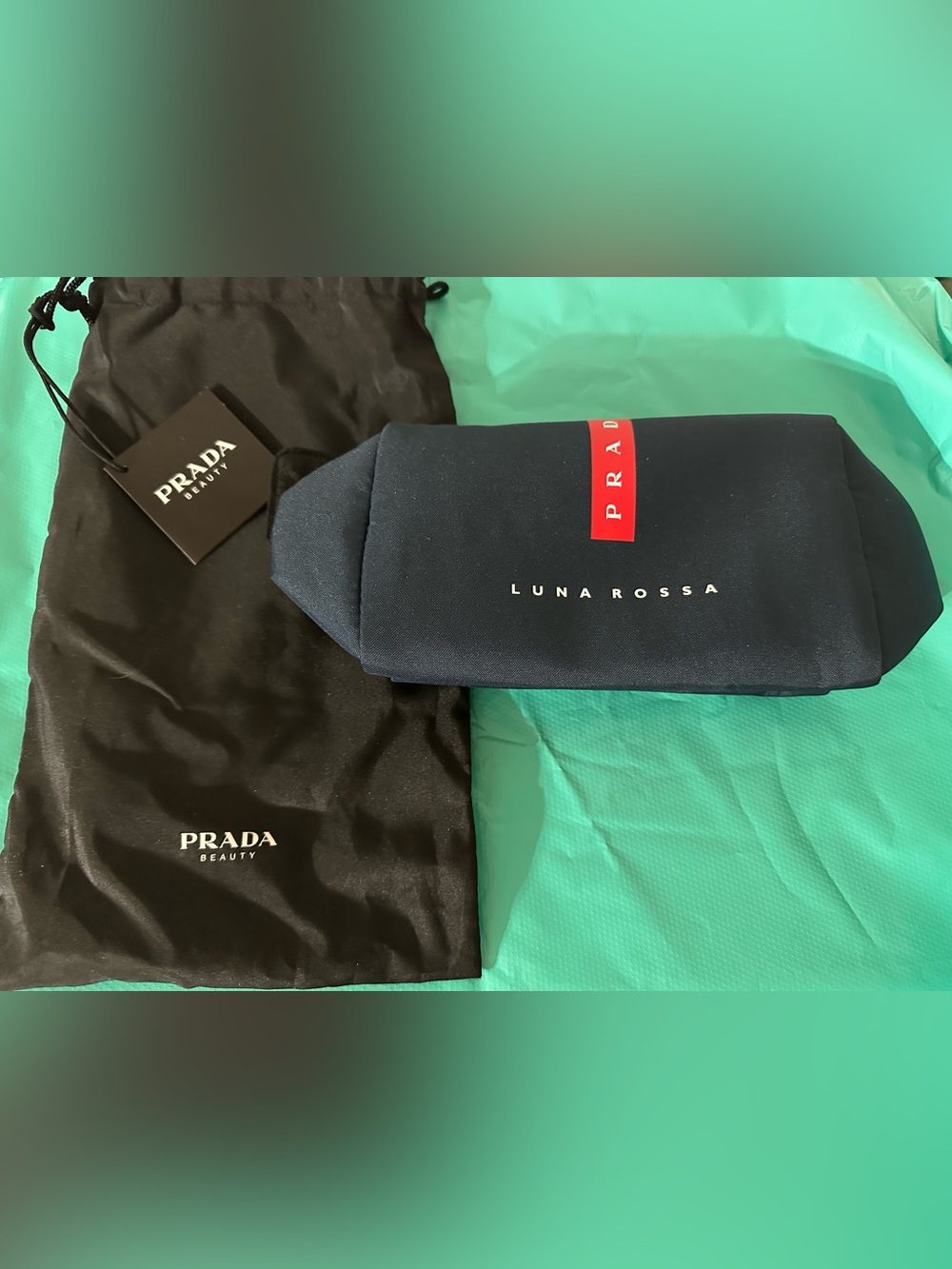Prada Beauty Luna Rossa Toiletry Bag, New